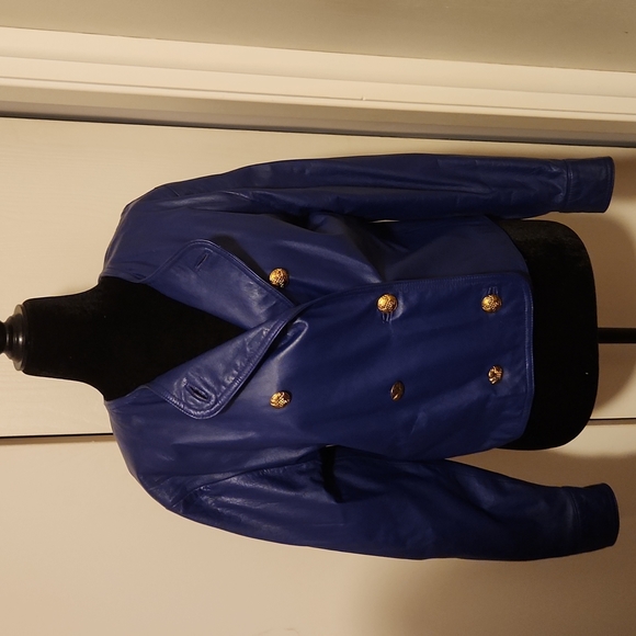LORD & TAYLOR LEATHER JACKET SIZE 6 - Picture 2 of 6